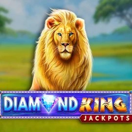 Diamond King Jackpots logo by SpinPlay Games 5bet Casino
