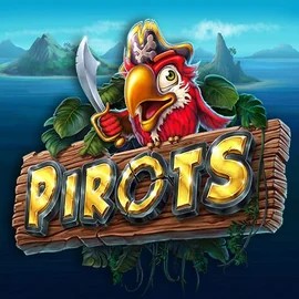 Pirots slot logo by ELK Studios at 5bet CasinoPirots