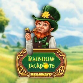 Official Jackpots logo: Rainbow Jackpots Megaways by Red Tiger Gaming at 5bet Casino