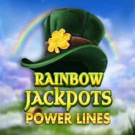 Rainbow Jackpots Power Lines slot icon by Red Tiger Gaming, available at 5bet Casino